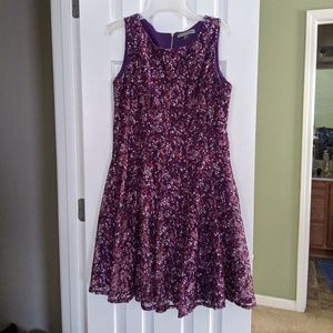 Sleeveless flower dress